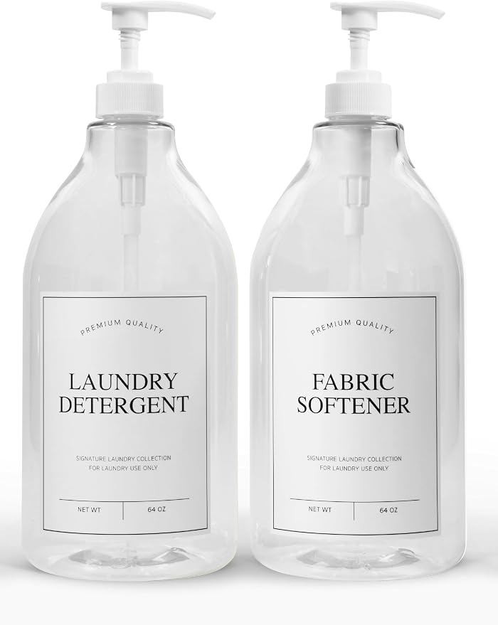 Calindiana Modern Farmhouse Liquid Laundry Detergent and Fabric Softener by Calindiana