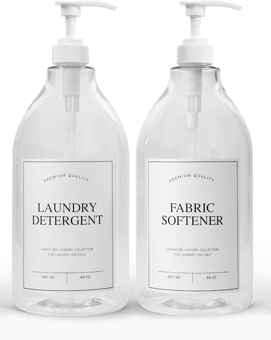 Calindiana Modern Farmhouse Liquid Laundry Detergent and Fabric Softener by Calindiana