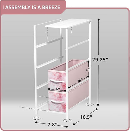 Sorbus Kids Narrow Dresser - Image 3