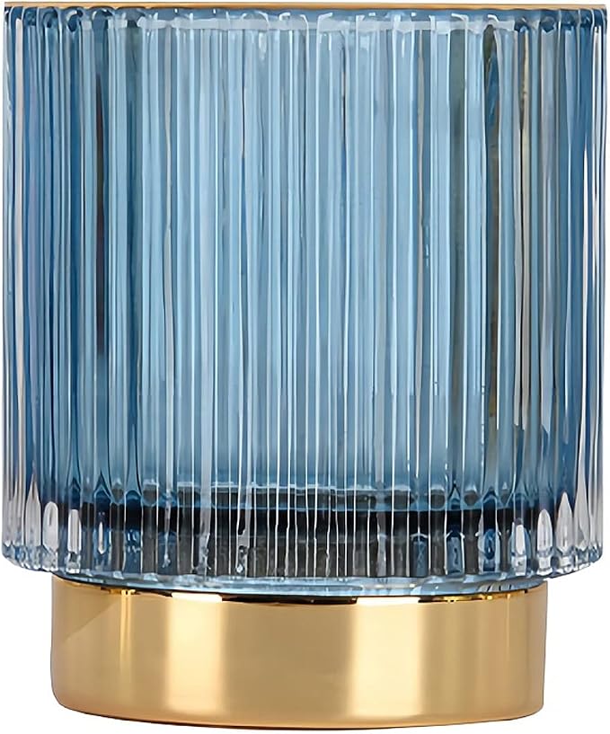 DASITON Makeup Brush holder Organizer, Crystal Cosmetic Makeup Brush Glass by DASITON