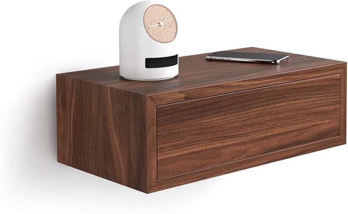 Mobili Fiver, Riccardo Floating nightstand, 17.7" x 9.8" x 6.1 ", by MobiliFiver