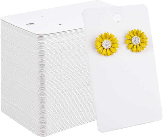 Kraft Paper Earring Display Cards by WeLiu