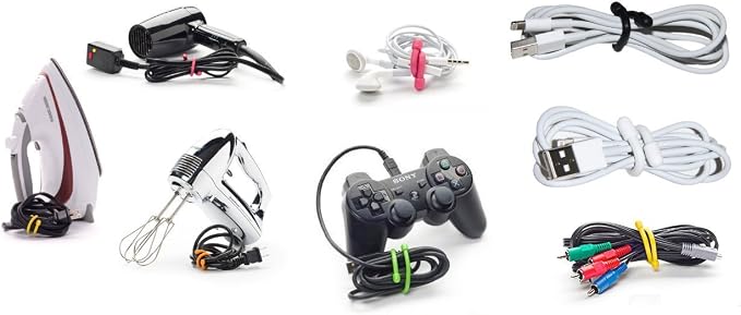 Desktop Cable Organizer, No Bad Smell, Bundled - Image 9