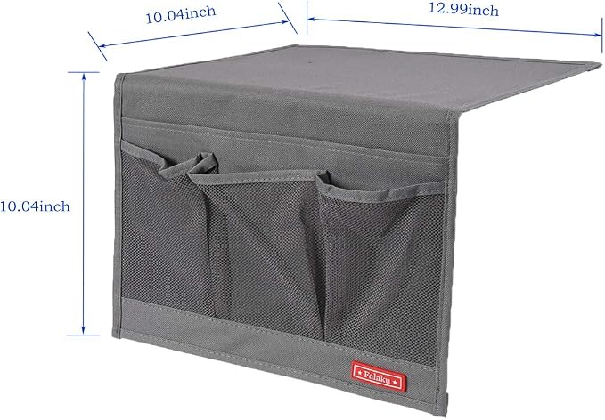 Bedside Caddy, Bedside Organizer Caddy Under Mattress, Holds Magazines - Image 3