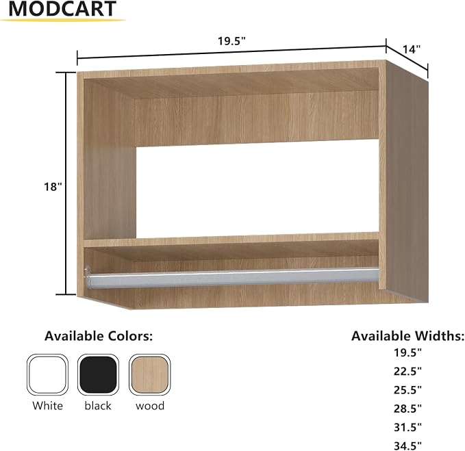 Tall Hanging Closet Unit, Modular System Organizer - Image 2