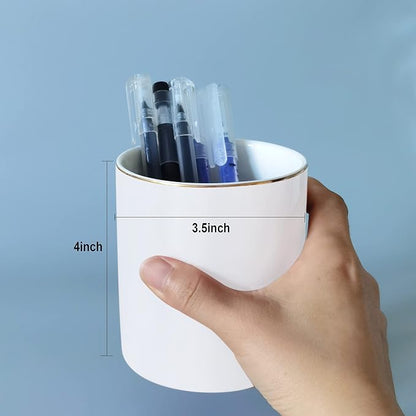 HANKOR Ceramic Pencil Holder for Desk - Image 5
