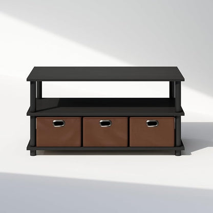 Furinno Turn-N-Tube Shoe Rack, 3-Tier Compact Shoe Organizer, Toolless Shoe - Image 5