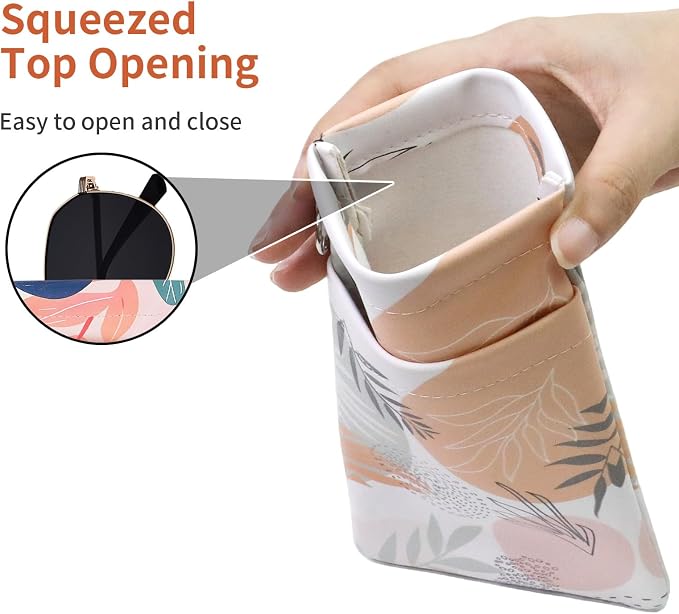 Double Eyeglass Case Soft Dual Glasses Case - Image 4