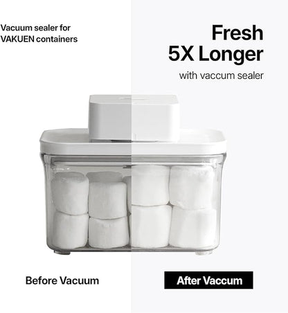 VAKUEN Premium Airtight Food Storage Containers, Mini 9P/SET include Vacuum - Image 5