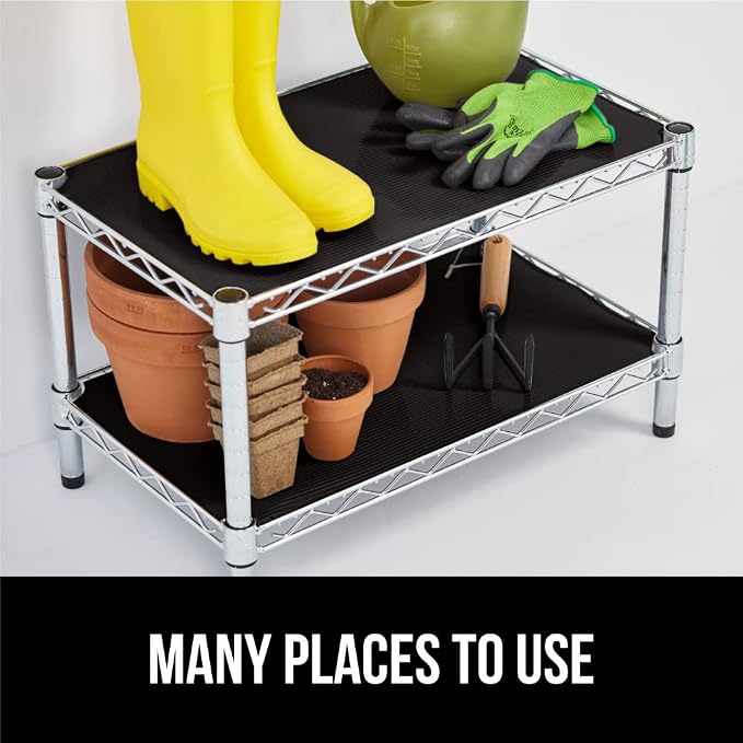 GORILLA GRIP DuraGuard Shelf Liner, 17.5x30 Non-Adhesive Cabinet Liners - Image 7