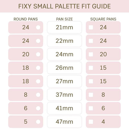 FIXY Empty Magnetic Makeup Palette - Image 3