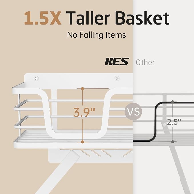 KES 90lb Heavy-Load Ironing Board Hanger Wall Mount, One-Piece Metal Frame - Image 8