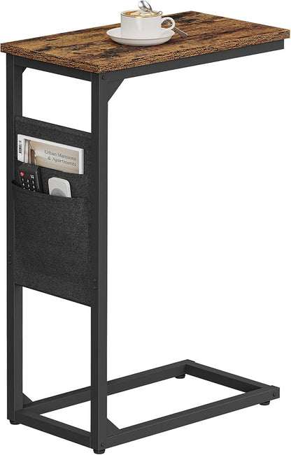 TUTOTAK C Shaped End Table, Side Table by ChoosetutotakFurnitureBuildYourCozyHome