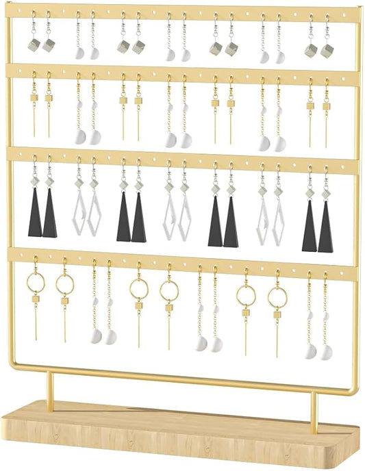 Earring Holder Organizer, Pierced Large Earrings Display Stand by Ausalivan