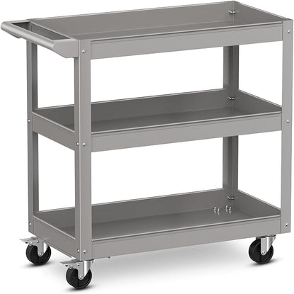 Goplus 3-Layer Service Utility Cart, Heavy Duty Unity Cart - Image 9
