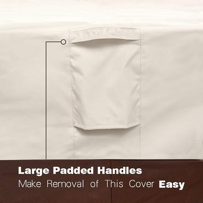 VAILGE Heavy Duty Deep Patio Sofa Cover, 100% Waterproof Outdoor Sofa Cover - Image 5