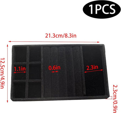 Velvet Jewelry Organizer Tray - Image 2