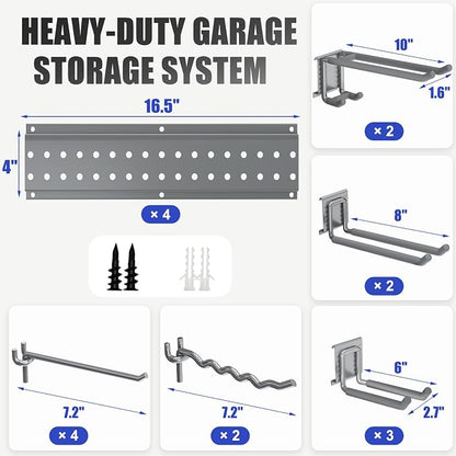 Garage Tool Organizer Wall Mount 64 inches - Image 3