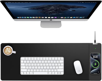 TopMade Wireless Charging Mouse Pad, 31.5"x11.81" XL Large Gaming Mousepad by TopmadeProduct-Ordernow