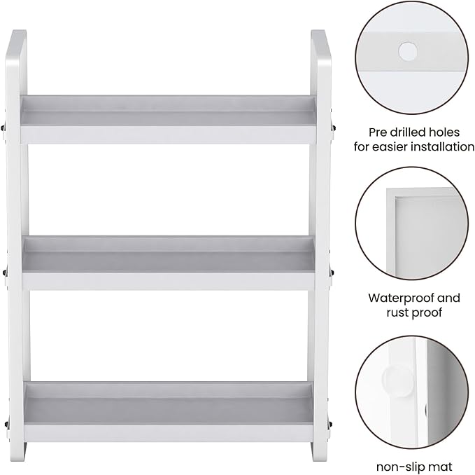 Bathroom Counter Organizer, Bathroom Countertop Organizer, Counter Shelf - Image 4