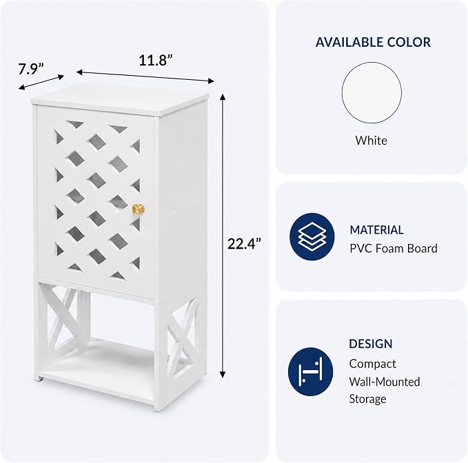 Over the Toilet Wall Bathroom Medicine Cabinet - Image 3