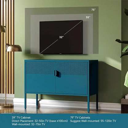 COFaR TV Stand for TVs up to 75 Inch, 40 Inch Media Console - Image 5