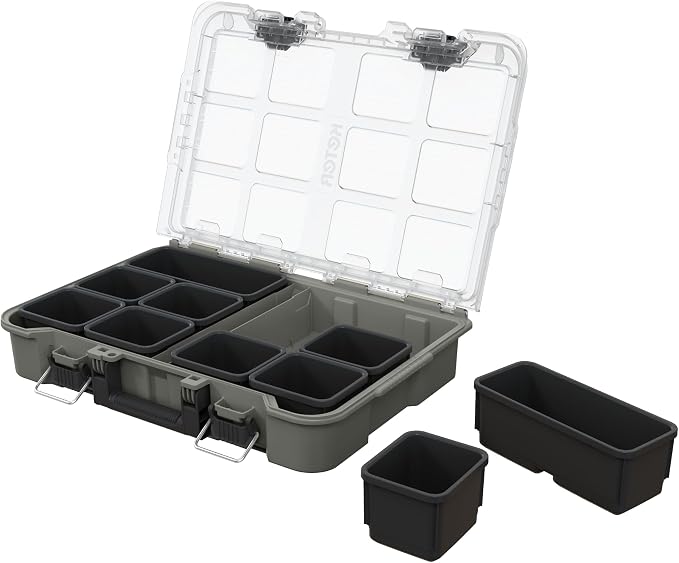 Keter Stack N' Roll Camping Gear Organizer, Portable Storage Organizer | 18 by Unknown
