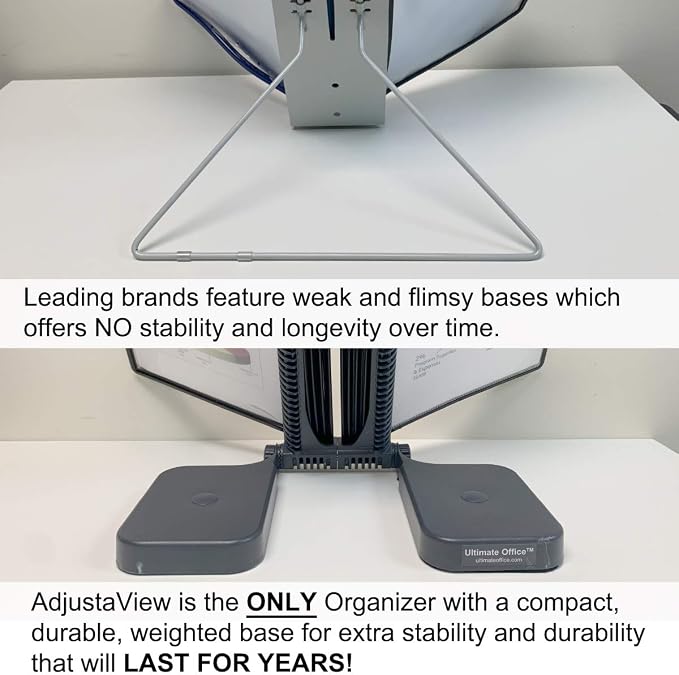 Ultimate Office AdjustaView 20-Pocket Desk Reference Organizer - Image 4