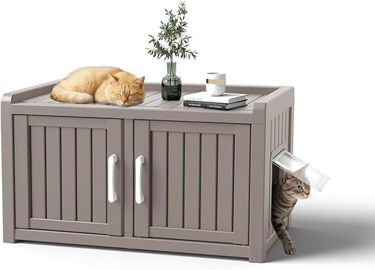 ROJIK Shoe Cabinet Waterproof UV-Resistant, Storage Bench Indoor Outdoor by ROJIK
