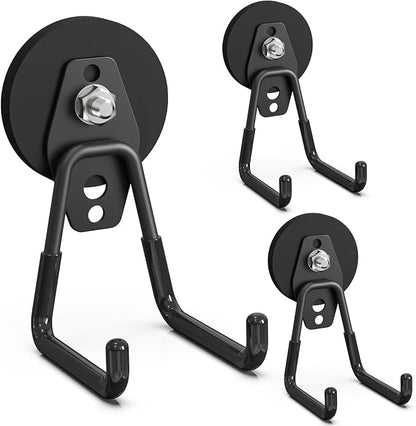Heavy Duty Storage Magnetic Utility Hooks Large Garage Magnet Hooks by Lvoess