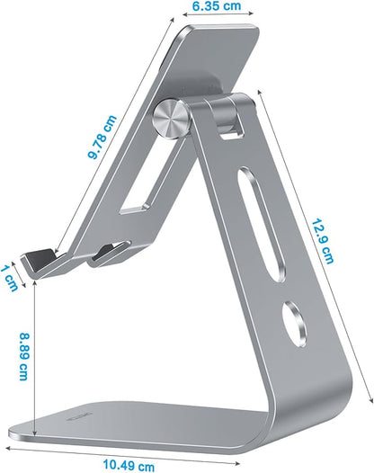 OMOTON Adjustable Tablet Stand for Desk, Upgraded Longer Arms for Greater - Image 5