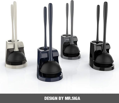 MR.SIGA Toilet Plunger and Bowl Brush Combo - Image 8