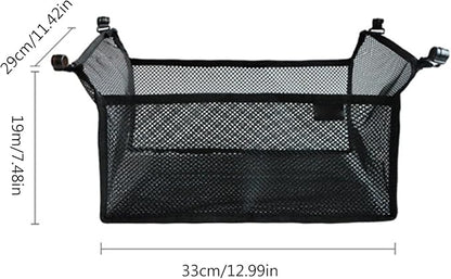 Outdoor Foldable Table Net Bag, Fine Knitted Thick Net Storage Bag, Under Desk - Image 9