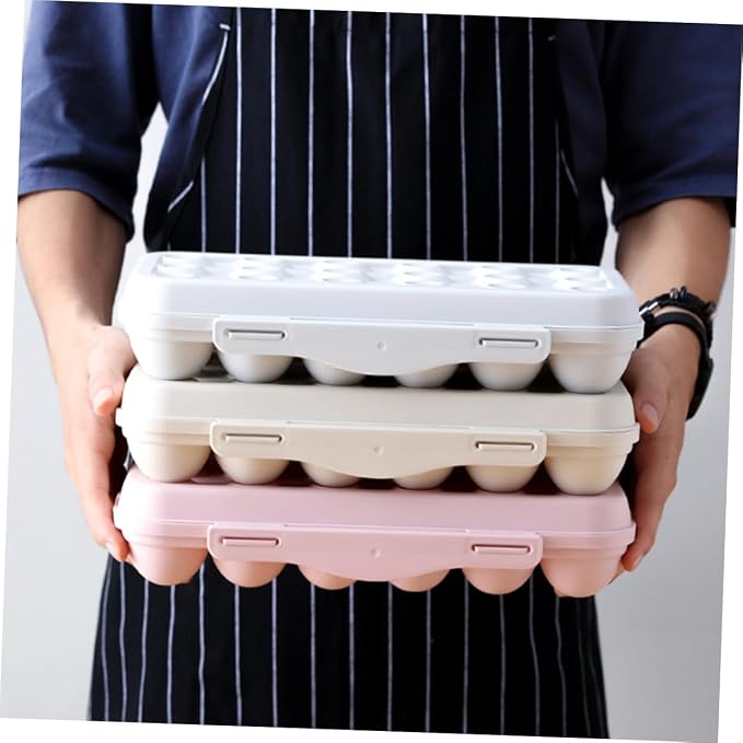 Toyvian 2pcs Egg Storage Container - Image 4