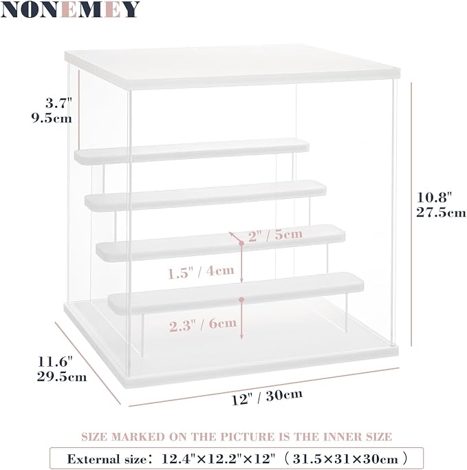 NONEMEY Clear Acrylic Display Case - Image 4