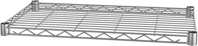 SINGAYE 6 Shelf Wire Shelving Unit Adjustable Metal Shelves Standing Bathroom - Image 8