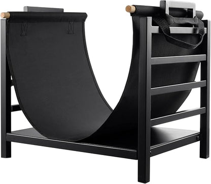 DOEWORKS Indoor Firewood Rack 18 Inch Fireplace Log Holder by DOEWORKS