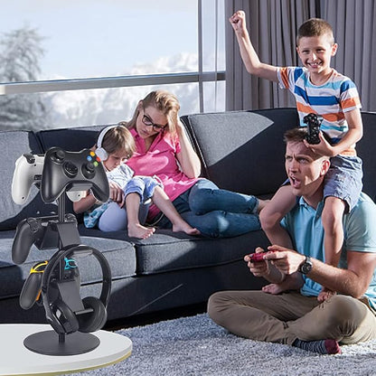 Controller Stand 3 Tier, Headphone Holder, Xbox PS4 PS5 Nintendo Switch - Image 3