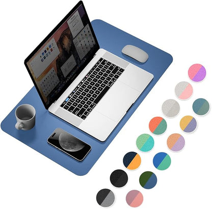 YSAGi Office Desk Pad, Desk Mat, 23.6" x 13.7" Ultra Thin Waterproof PU Leather by YSAGi