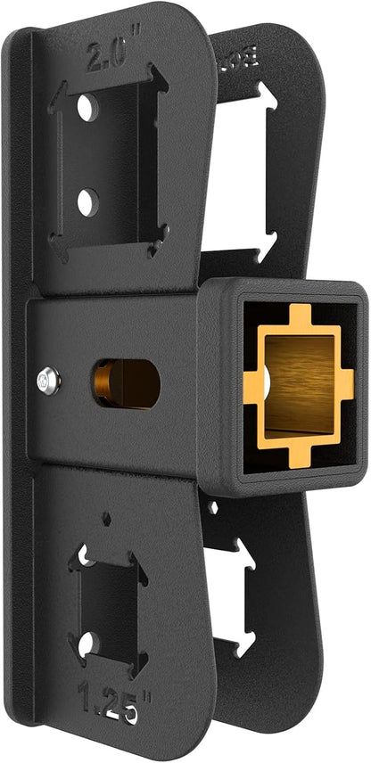 BougeRV Hitch Wall Mount, Adjustable 1.25"/2" Receiver, Heavy Duty 300LBS Bike by BougeRV