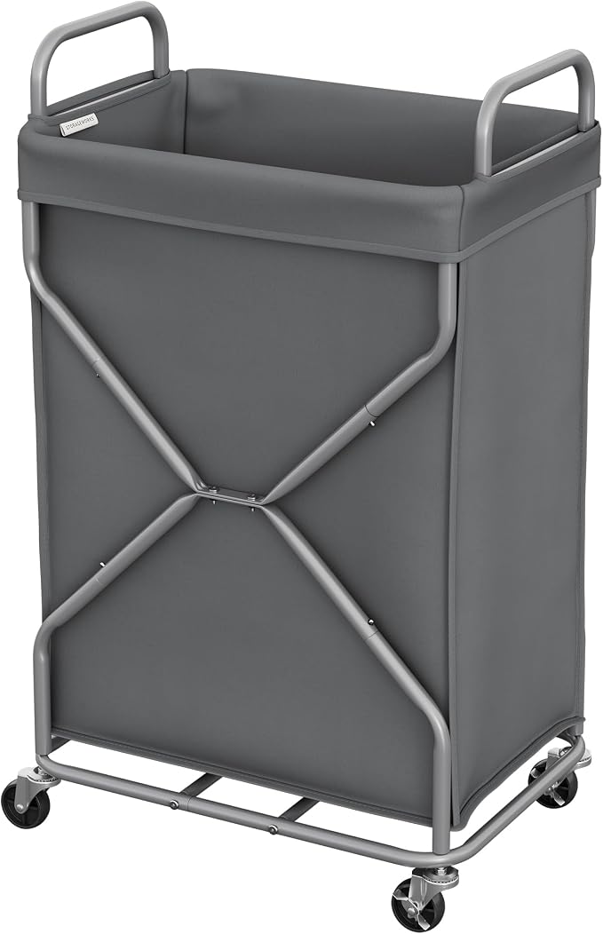 StorageWorks Laundry Basket, Rolling Hamper by StorageWorks