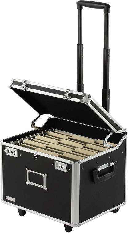 Vaultz Portable File Box with Handle by Vaultz