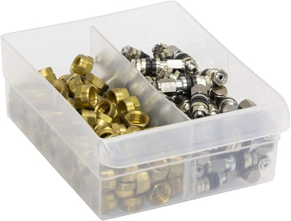Akro-Mils 44 Drawer 10144REDBLK, Plastic Parts Storage Hardware and Craft - Image 7