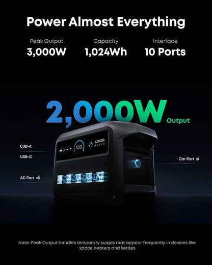 Anker SOLIX C1000 Gen 2 Portable Power Station - Image 4