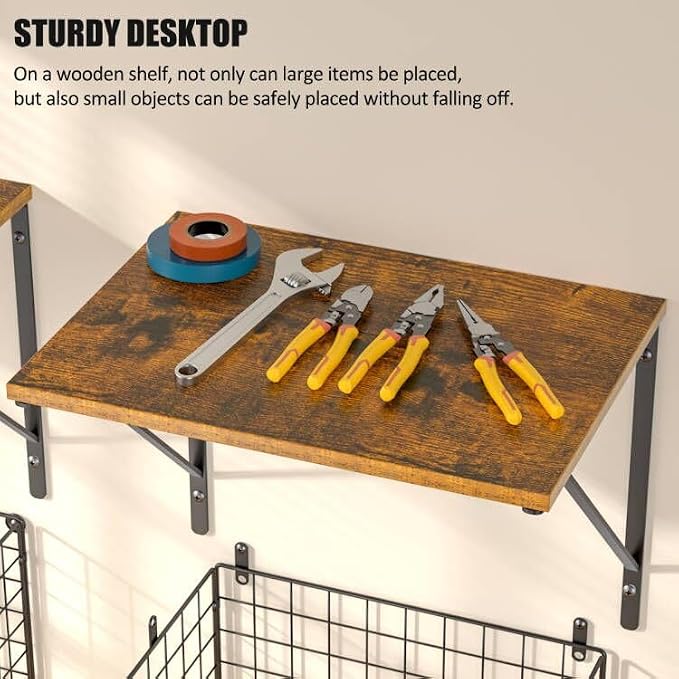 2 Pack Garage Shelves Wall Mounted - Image 6