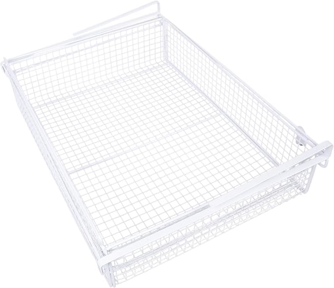 Hanging Cabinet Bin Drawer Multifunctional Under Shelf Storage Basket Bedroom - Image 9