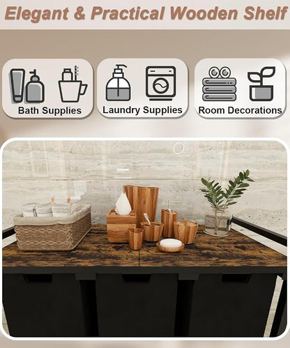 10 x 3 Gal Large Laundry Hamper - Image 3