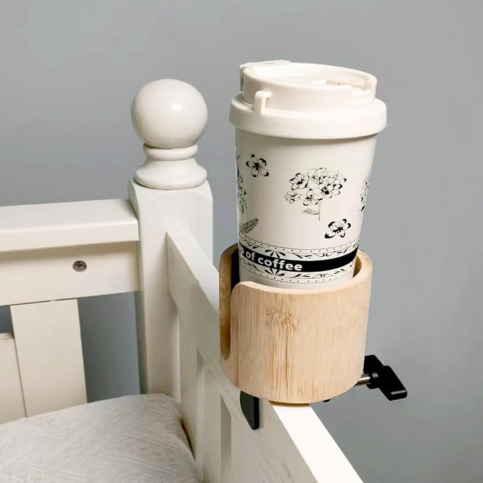 Cup Holder for Bunk Bed, Anti-Spill Drink Holder Water Bottle Glass Organizer - Image 3