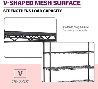 FDW | 6-Tier Wire Storage Shelves - Image 10