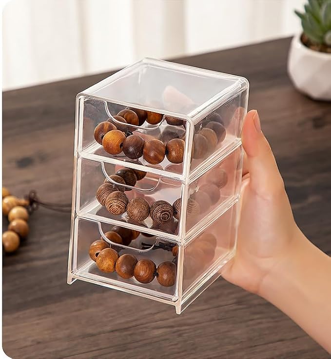 Small Desk Organizer with Drawer, Desktop Organization - Image 6